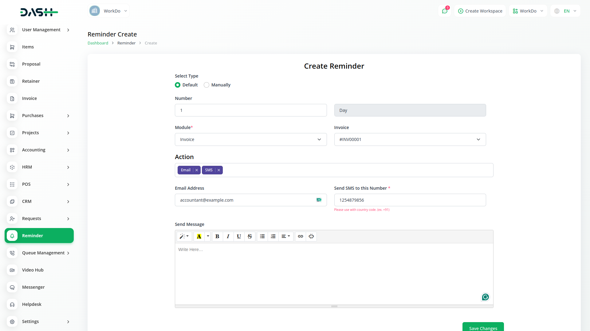 dedicated theme section image